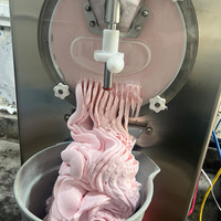 Machine à glace dure commerciale 56L/H, multi-saveurs, gelato, sorbet, glace italienne