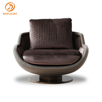 Fauteuil de loisirs en cuir marron pour mariage, chaise personnalisée, de haute qualité, pour loisirs jeune mariée et marié, expédition depuis la chine