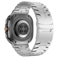 Profitez d'un joli bracelet de montre intelligente en titane pour Samsung Galaxy Watch Ultra 47 mm Bracelet de montre intelligent de remplacement