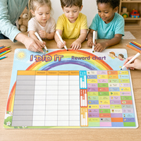 Tableau de récompenses magnétique pour enfants avec autocollants de responsabilité et de comportement, pour l'éveil et l'éducation des tout-petits à la maison et à l'école