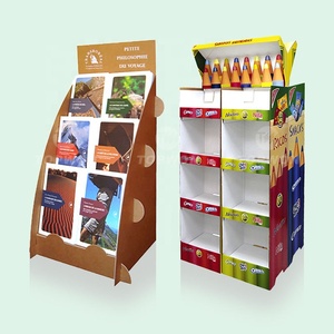 Espositore Personalizzato per Cartoleria e Supermercati, Stand Espositivo in Cartone per Brochure e Libri - Product Image 1