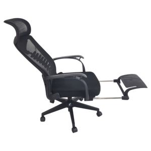 เก้าอี้สำนักงานตาข่ายปรับระดับความสูงได้ หมุนได้ ยี่ห้อ KEDE รุ่น Comfortable พร้อมที่พักเท้า เหมาะสำหรับผู้บริหาร ออกแบบตามหลักสรีรศาสตร์ - Product Image 3