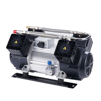Compresseur d'air à piston sans huile asynchrone 5KW, compresseur d'air électrique pour camion et autobus urbain