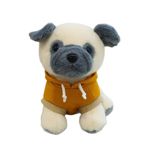 Juguete <span class=keywords><strong>de</strong></span> Peluche Personalizado con Logotipo <span class=keywords><strong>de</strong></span> Songshan Toys, Perro Pug, Doberman Pinscher, <span class=keywords><strong>Schnauzer</strong></span> <span class=keywords><strong>Miniatura</strong></span>, Juguete <span class=keywords><strong>de</strong></span> Peluche con Sudadera, Figura <span class=keywords><strong>de</strong></span> Cachorro - Product Image 5