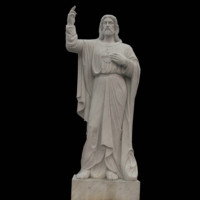 Statues de jardin grecques masculines en marbre pour décoration intérieure
