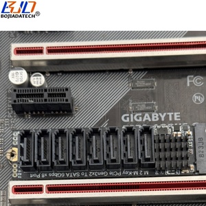 بطاقة توسعة محول من 8 منافذ SATA 3.0 7PIN إلى NGFF <span class=keywords><strong>M</strong></span>.2 NVME <span class=keywords><strong>M</strong></span>-Key لمحركات الأقراص الصلبة متوفرة في المخزون - Product Image 5