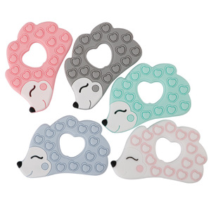 Jouet à mâcher en silicone de qualité alimentaire pour bébé, en forme de dinosaure mignon, confortable pour la dentition, essentiel pour les nourrissons de 0 à 24 mois - Product Image 5