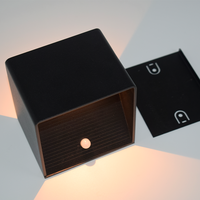 Lampe murale LED moderne sans fil à induction intelligente 5200 mAh pour chambre, salon, escalier, couloir, rechargeable sur batterie