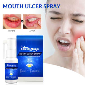 Spray Herbal South Moon de 30 ml para Úlceras Bucales, Alivia las Aftas, el Mal Aliento, el Dolor de Encías, el Dolor Bucal y la Hinchazón, Modelo para el Cuidado Bucal - Product Image 6