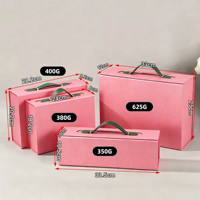 Boîte cadeau pliable en carton rigide durable avec logo personnalisé pour les fêtes et le Nouvel An