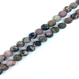 Pietra Naturale di Rodonite Rossa Opaca 10mm, Perline Sciolte per Gioielli Fai-da-Te - Product Image 5