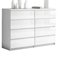 Meja Rias Modern Lampu LED yang Dapat Disesuaikan Cermin Berdiri Besar 7/9/8/13 Laci Set Meja Rias untuk Kamar Tidur Hotel