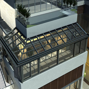 <span class=keywords><strong>Warren</strong></span> Cour Jardin Indépendant Dernière Conception Solarium Sun Room Alliage d'aluminium Verre Maison Aluminium Extérieur Sun Room - Product Image 5