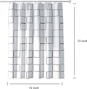 ม่านอาบน้ำรักษ์โลกสำหรับห้องน้ำและโรงแรม - Product Image 4