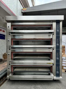 Four de cuisson à gaz à usage commercial et domestique avec <span class=keywords><strong>4</strong></span> couches et <span class=keywords><strong>16</strong></span> plaques pour la cuisson de l'eau de noix de fruits de maïs - Product Image 2