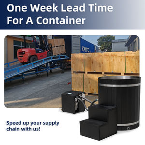 Koud Dompelbad Met Chiller Dual Zone Swim Spa Bubbelbad Sauna Pod Herstellen Ijsbad Optioneel - Product Image 4