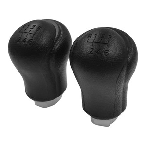 Car Gear <b>Knob</b> Leather Black 6 Speed Manual <b>Shift</b> Lever For Toyota Hilux Ergonomic Design - Product Image 3