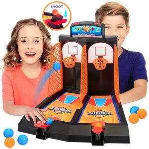 Penjualan Laris Set Mainan Edukasi Anak-anak Game Peluncuran Jari Desktop Mini Lapangan Basket