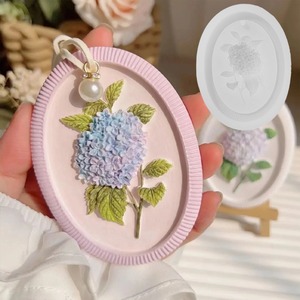 แม่พิมพ์ซิลิโคนสำหรับทำดอกไม้หอมอโรมาเธอราพี DIY กลิ่นหอมสำหรับตู้เสื้อผ้า กลิ่นหอมแบบเกล็ดหิมะ - Product Image 3