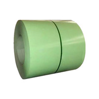 Bobine d'acier galvanisé prépeint à chaud PPGI EN 10169 DX51D+Z, bobine d'acier revêtu de couleur pour la construction de toitures et de murs