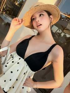 Wholesale Women Coquette Sheer Organza Mini Dress Rhinestone Neckline Babydoll Fairycore Party Dress Custom - Product Image 5
