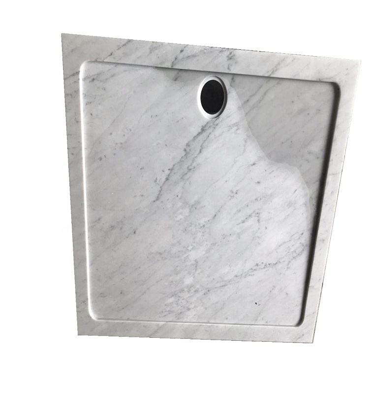 Под заказ, душевая подставка из белого мрамора для ванной, итальянская душевая подставка из белого мрамора