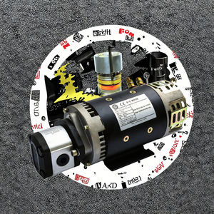 משאבת יד שלט רחוק יחידת כוח הידראולית בנייה מפלדה יצוקה 2 כוחות סוס עבור משאית כננת נגרר יעילות גבוהה - Product Image 2