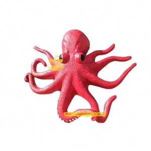 Escultura colgante de resina de primera calidad, tema personalizado de mariscos, restaurante, tienda decorativa, cartel, arte de pared, estatua de pulpo, música de hadas, amor - Product Image 1