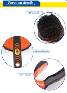 แปรงทำความสะอาดรถสีส้มสำหรับมืออาชีพ,แปรงล้างรถทำความสะอาดบ้านตัวอย่างฟรี - Product Image 6