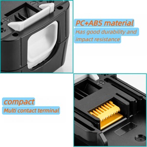 Аккумулятор 18v-21v 6.6ah Bl1860B Bl1860 литиевая батарея совместима для всех серии Mak Ita 18V Беспроводная Аккумуляторная батарея для электроинструмента - Product Image 4