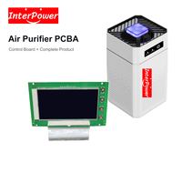 Carte de contrôle PCBA pour purificateur d'air, module de circuit pour diffuseur d'arômes, personnalisé, 220V, écran LCD HD, LVDS, DVI, VGA, usage domestique et commercial, OEM, ODM