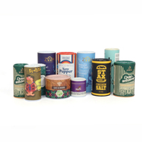 Tube d'emballage en papier kraft biodégradable 25g/50g pour assaisonnements et snacks, taille personnalisable, revêtement UV et gaufrage