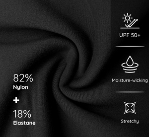 Shorts de sport Vractive en Spandex/Nylon, taille élastique personnalisée, mi-longs, pour femmes, extensibles dans quatre directions - Product Image 6