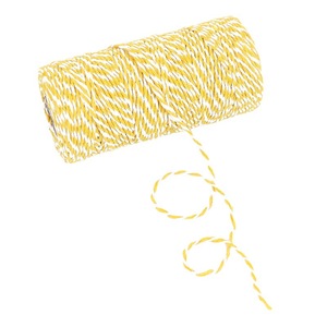Cuerda de Algodón Fino Trenzada de Dos Hilos para Manualidades y Etiquetas - Product Image 5