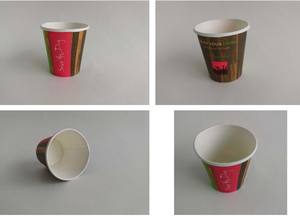 Fabricante de impresión de logotipo privado Café desechable de una sola pared Café de doble pared Papel Pla taza de bebida caliente - Product Image 5