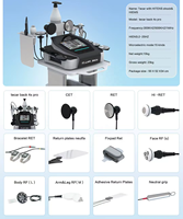 Appareil de thérapie Tecar professionnel Back 4S Pro CET RET, équipement de physiothérapie vétérinaire pour usage commercial