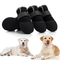 Bottes d'automne de luxe rétro pour chien, antidérapantes, en velours épaissi, respirantes, chaudes, solides, pour Noël et Halloween, vente en gros