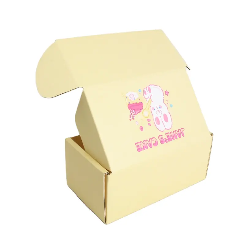 High quality customized logo double-sided printing environmentally friendly material boxes for packiging