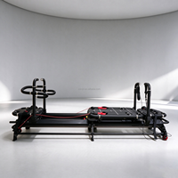 Reformer de Pilates en alliage d'aluminium, machine d'exercice multifonction réglable pour l'entraînement en studio, couleurs personnalisées, LOGO, directement de l'usine
