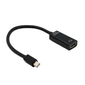 Best 4K Mini Display Port Male To HDMI Female Mini Dp To HDTV Cable Adapter