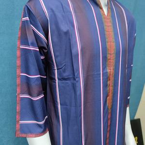 2023 <span class=keywords><strong>noir</strong></span> mince lin rayé jeunesse coupe ample hommes Robe musulmane Jubba Thobe Pakistan pour hommes musulmans Abaya <span class=keywords><strong>Djellaba</strong></span> - Product Image 5