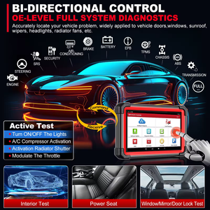 LAUNCH CRP919EBT Scanner de diagnostic automobile Bluetooth OBD2 avec réinitialisation de tous les systèmes, prise en charge FCA AutoAuth IMMO - Product Image 3