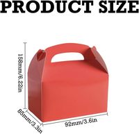Boîte alimentaire jetable pour bébé, boîtes à gâteaux créatives personnalisables, boîte à gâteaux au chocolat/bonbons/beignets/macarons, boîte à gâteaux de style dossier