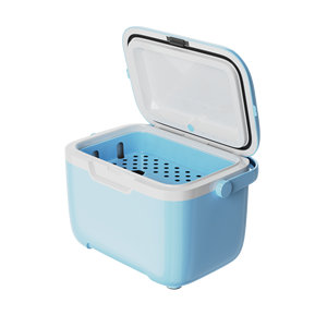 मिनी 10qt शिविर कंट्रास्ट रंग पेय फल पोर्टेबल इन्सुलेट बॉक्स बाहर के लिए - Product Image 3