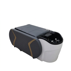 Chaise de lavage moderne Kisen avec fonctions spa, thérapie vapeur et aquatique, massage thaïlandais, en fibre de verre durable pour usage en salle de sport - Product Image 1