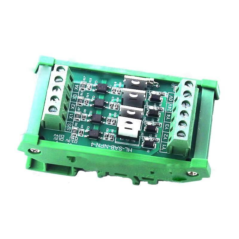 4 Channel Contactless Solid State Relay Module Optical Coupling ...