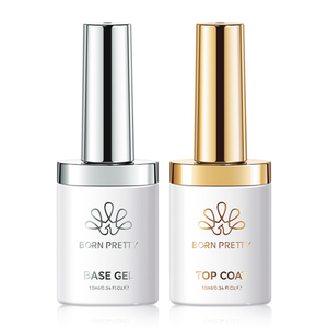 BORN PRETTY HEMA TPO FREE 10ml Vernis gel de <span class=keywords><strong>base</strong></span> et de finition transparent avec logo personnalisé Vernis de <span class=keywords><strong>base</strong></span> super brillant Gel UV - Product Image 1