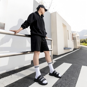 <span class=keywords><strong>Sandales</strong></span> de rééducation pour hommes, tongs <span class=keywords><strong>orthopédiques</strong></span> à semelles épaisses, à bout ouvert, claquettes de sport, <span class=keywords><strong>sandales</strong></span> confortables, pantoufles - Product Image 4