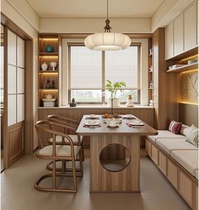 ชุดเฟอร์นิเจอร์สไตล์จีนย้อนยุค  แบบคลาสสิก  รับตกแต่งบ้านทั้งหลังตามสไตล์จีน - Product Image 3