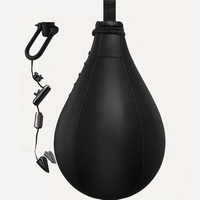 RDX Ensemble de sac de frappe rotatif en cuir Maya Hide pour adultes, pour entraînement de frappe et de coup de pied en MMA, Muay Thai, Boxe, équipement de gym à domicile
